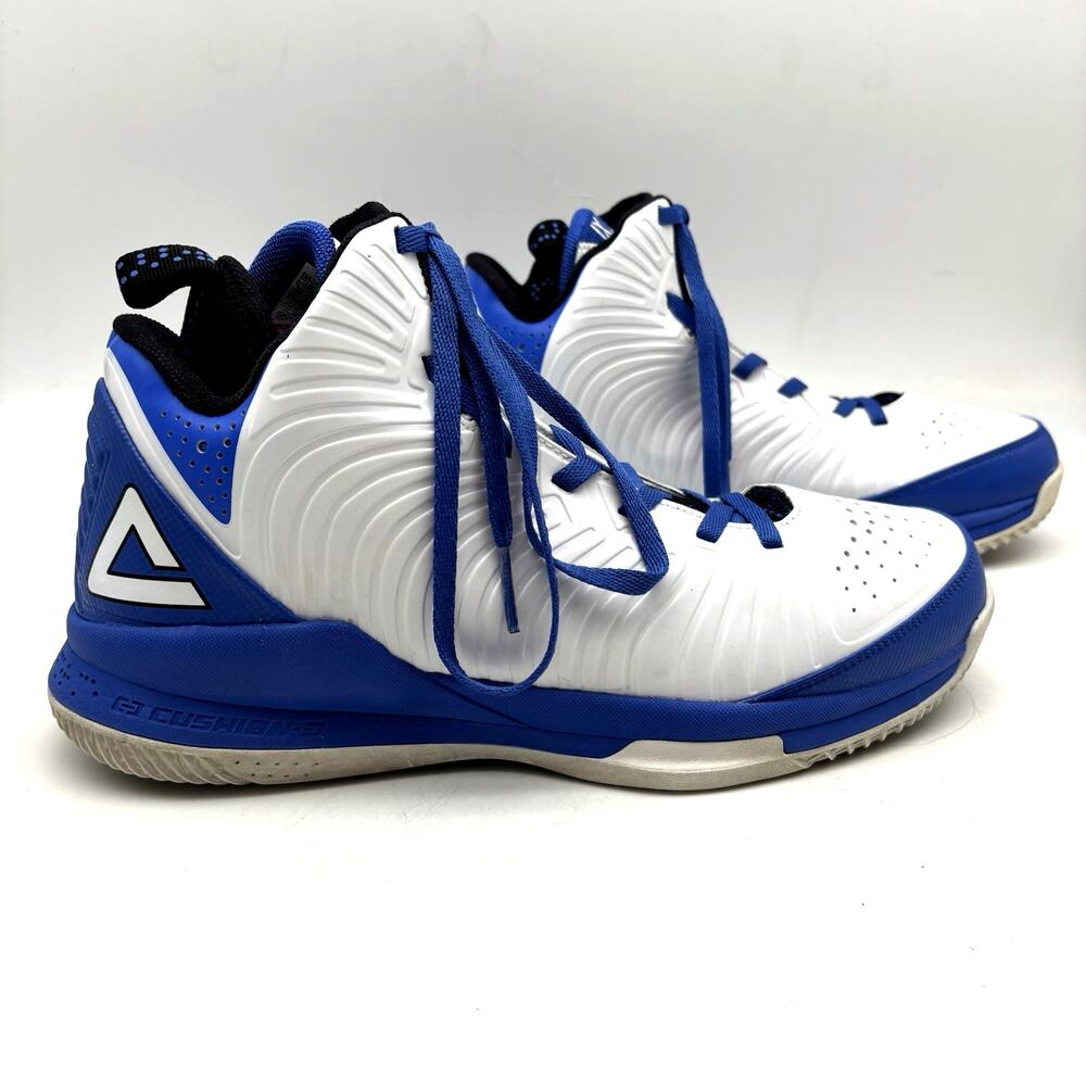 2015 Peak Battier 9 IX Shane Battier White/Blue Signature Basketball Shoes US11